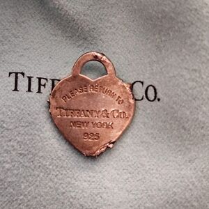 Tiffanys heart charm, damaged